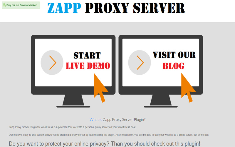 Zapp Proxy Server