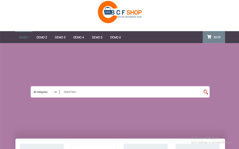 Preview screenshots of WooCommerce product search plugin