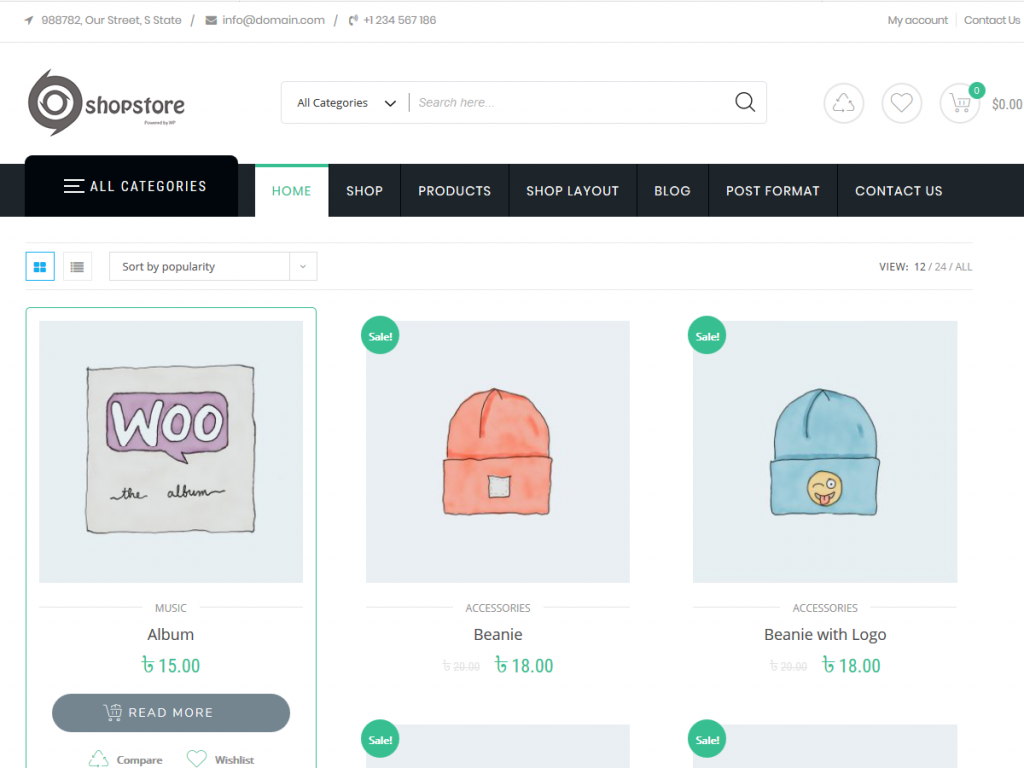 Boost your sales with ShopStore WordPress theme